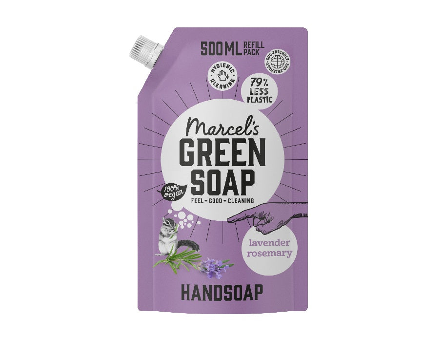 Marcel's Green Soap - Handzeep - Navulzak 500 ML